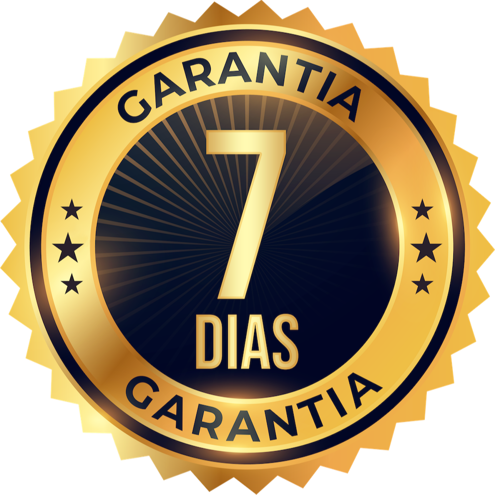 Garantia de satisfação de 7 dias